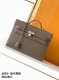 New briefcase model: 6093-1B# Khaki. Made from premium, genuine Emma Italian le