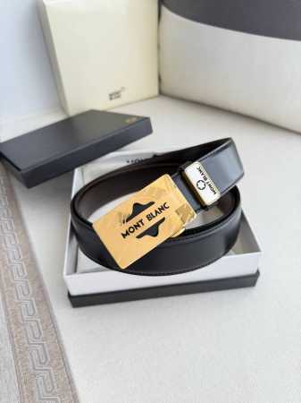 Product Name: Montblanc. Montblanc Original Single Belt Automatic Belt Model: Au - Click Image to Close