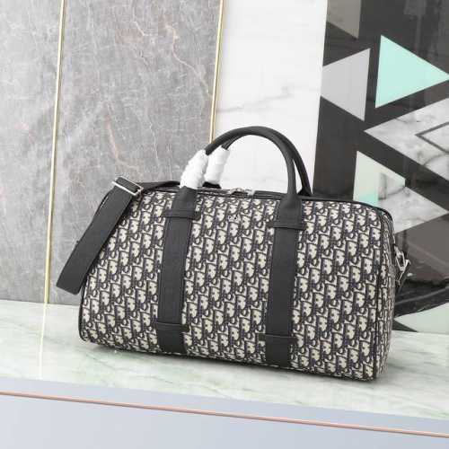 Dior Oblique Duffle Bag 9053 The Dior Oblique jacquard duffle bag is a stylish,
