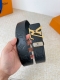 Product Name: Louis Vuitton Belt - Original Single Belt Model: Hook, Classic Pur