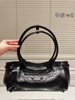 Top-grade original single-layer cowhide Balenciaga Paris Family