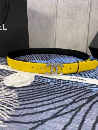 Width 3.0 Cm Chanel This Women's Belt Is Made From A New Soft Imported Calfskin