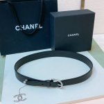 Chanel calfskin and brass simple pin buckle, exclusive first release, sizes 75-9