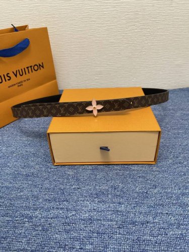 Brandlv 2.0Cm Description This Belt With Lv Buckle Is Lined With Buffalo Leather