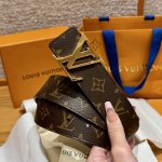 - Lvjia's new men's belt DDD. This double-sided belt features Monogram canvas a