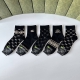 Special Packaging Gucci New Classic Mid-Length Socks! Five pairs per box, same s