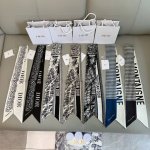 This Dior headband scarf draws inspiration from the iconic Dior boutique address