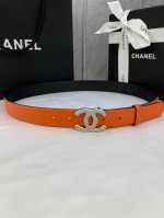 Width 3.0 Cm Chanel Lychee-Textured Calf Leather With Full, Tight, And Clear Gra