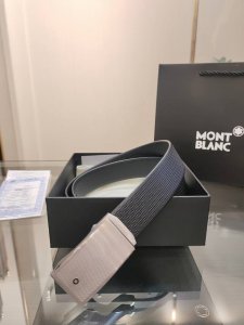 Special Montblanc New Seamless Automatic Belt, Width 34Mm, Premium Steel Buckle,