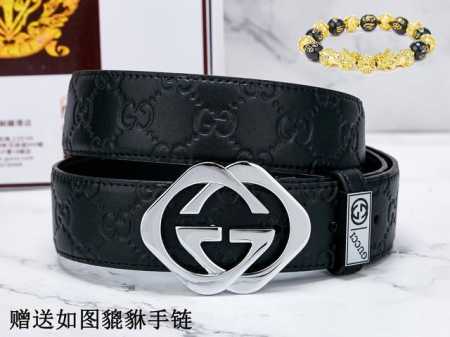 Belt: Gucci.Gu...Cci Original Design. Belt: 100% Top-Grain Cowhide, Guaranteed G - Click Image to Close
