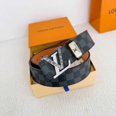 Product Name: Lv..Louis..Vuitton Belt Original Single Model: Hanging Buckle, Cla - Click Image to Close