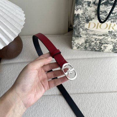 Dior New Waist Belt, Made From Premium Top-Grain Leather, Soft To The Touch, Com