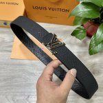 Lv. Louis Vuitton Width 40Mm Double-Sided Original Calfskin With Single Rutheniu