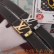 Men's Belt: Louis Vuitton Original Leather Belt Men's Leather Belt: 100% top-gr