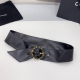 5.0 Cm Chanel Belt, Double-Sided Top-Grain Lambskin, Length: 75, 80, 85, 90, 95,