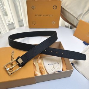 Louis Vuitton (Ddd) Full set packaging, 35mm width, genuine one-piece cast metal
