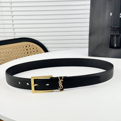 Saint Laurent Saint Laurent Women's Belt, Classic Colors Available, Every Stitch