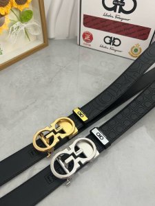 Product name: Ferragamo automatic belt Material: original cowhide belt, 100% fi