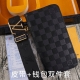 Brand: Lv. Louis Vuitton Double Set Model: Wooden Box Packaging, Belt + Wallet,