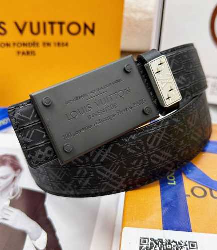 Belt: Lv..Louis..Vuitton top-grade replica. Belt: Original quality 100% top-grai