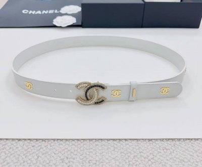 3.0Cm Chanel Official Website New Double-Sided Original Calfskin Length 75.80