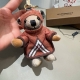 Burberry OEM P bear pendant, Burberry sweater teddy bear keychain bag ornament p