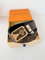 Product Name: Lv..Louis..Vuitton Belt Original Model: Buckle, Classic Pure Steel