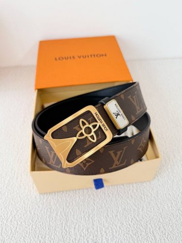 Product Name: Lv..Louis..Vuitton Belt Original Model: Buckle, Classic Pure Steel