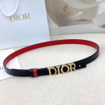 2.0Cm Dior belt, double-sided top layer cowhide, length: 75.80.85.90.95. .Europe
