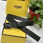Image Packaging Fendi Fendi Store Authentic 4.0Cm Wide Double-Ring Reversible Be