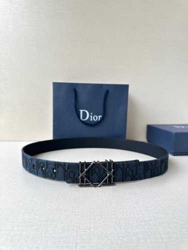 Dior 3.5Cm Wide Stainless Steel Metal Belt Buckle, Part Of The Seasonal Men's Co
