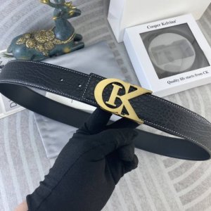 Ck Special leather belt series, original hardware and fine stainless steel buckl