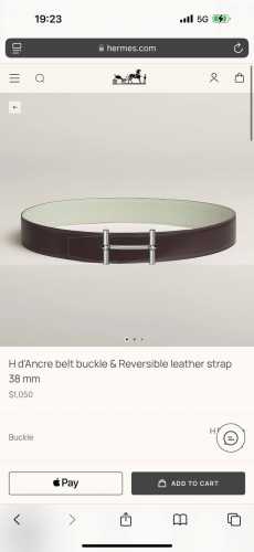 H Dancre premium hardware paired with imported cream-white Evercolor leather, 38