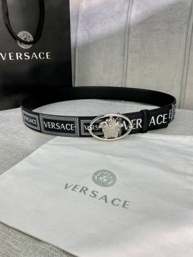 Width 4.0 Cm Versace This Palazzo Belt Is Crafted From Calf Leather And Adorned