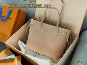 with box Size: 30 bottom * 20 height cm small L Neverfull medium shopping bag!