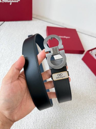 Product Name: Ferragamo Belt, Original Single Belt Model: Hook, Classic Buckle M Product Name: Ferragamo Belt, Original Single Belt Model: Hook, Classic Buckle M