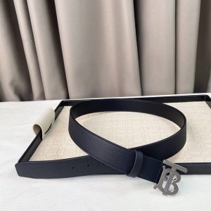 New Burberrry Burberry Counters Synchronized New Lychee Leather, Plaque Buckle D