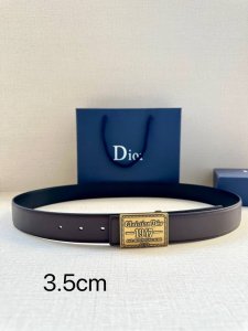 Width 3.5 Cm This Belt Buckle Is A New Addition To The Dior Collection, Continui