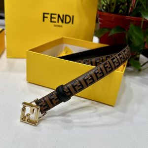 Fendl Fendi width 20mm, original imported calfskin, with original ruthenium pall