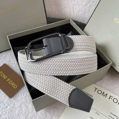 Special Tom Ford.New Premium Calfskin Paired With Imported Elastic Band, Minimal
