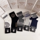 Special Packaging Versace New Classic Mid-Length Slouch Socks! Five pairs per bo