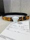 Width 4.0 Cm Versace This Palazzo Belt Is Crafted From Calf Leather And Features