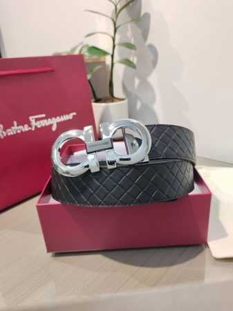 Ferragamo double-sided imported cowhide leather, paired with exquisite brass buc - Click Image to Close