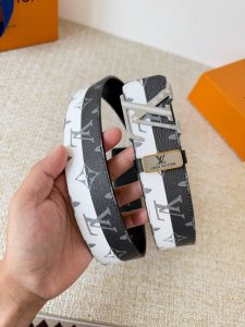 Product Name: Louis Vuitton Belt - Original Single Belt Model: Hook, Classic Pur