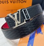 Belt: Louis Vuitton Top Replica - Belt: 100% imported top-grain cowhide, genuine