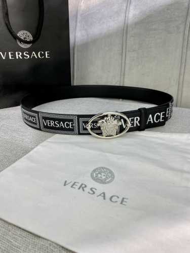 Width 4.0 Cm Versace This Palazzo Belt Is Crafted From Calf Leather And Adorned