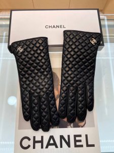 Chanel Autumn/Winter Women's Gloves, Imported Lambskin Leather, Ultra-thin, Soft