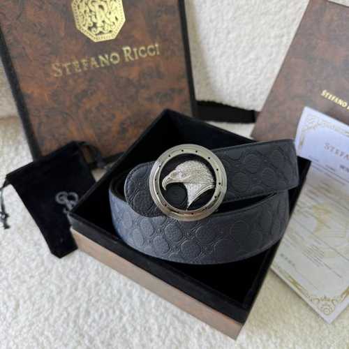 - Stefano Ricci Original Quality Classic Original Eagle Steel Buckle Bridge Eng