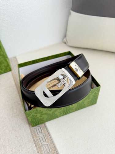 Product Name: Gucci.Gu...Cci Automatic Belt, Leather Belt Model: Automatic Buckl