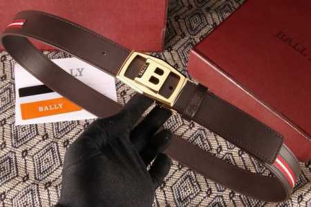 Special Bally Bally Official Store Latest Men's Fashion Casual Belt Classic Stri - Click Image to Close